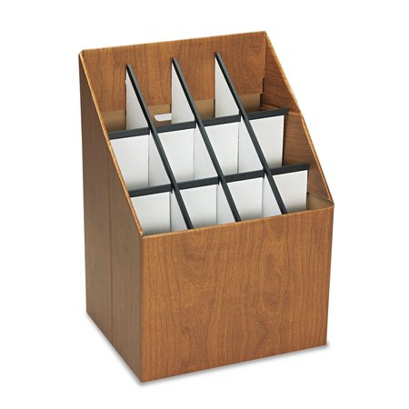 SAFCO 15 in W Roll File Organizers, Woodgrain, 3-7/8" Roll 3079